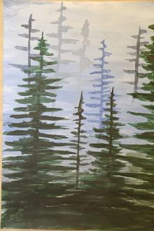 XXIII Konkurs Plastyczny pt. „Nocną porą w lesie”